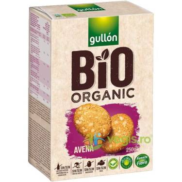 Biscuiti cu Ovaz Ecologici/Bio 250g