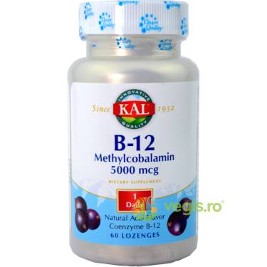 Methylcobalamin Vitamina B12 (Metilcobalamina) 5000mcg 60cpr Secom -