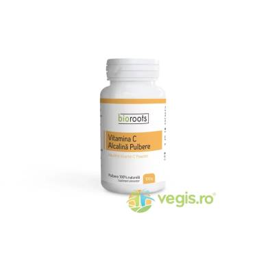Vitamina C Alcalina Pulbere 100% Naturala 100g